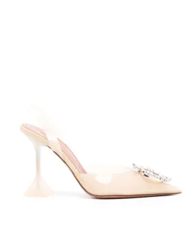 95MM BEGUM GLASS SLING PUMPS