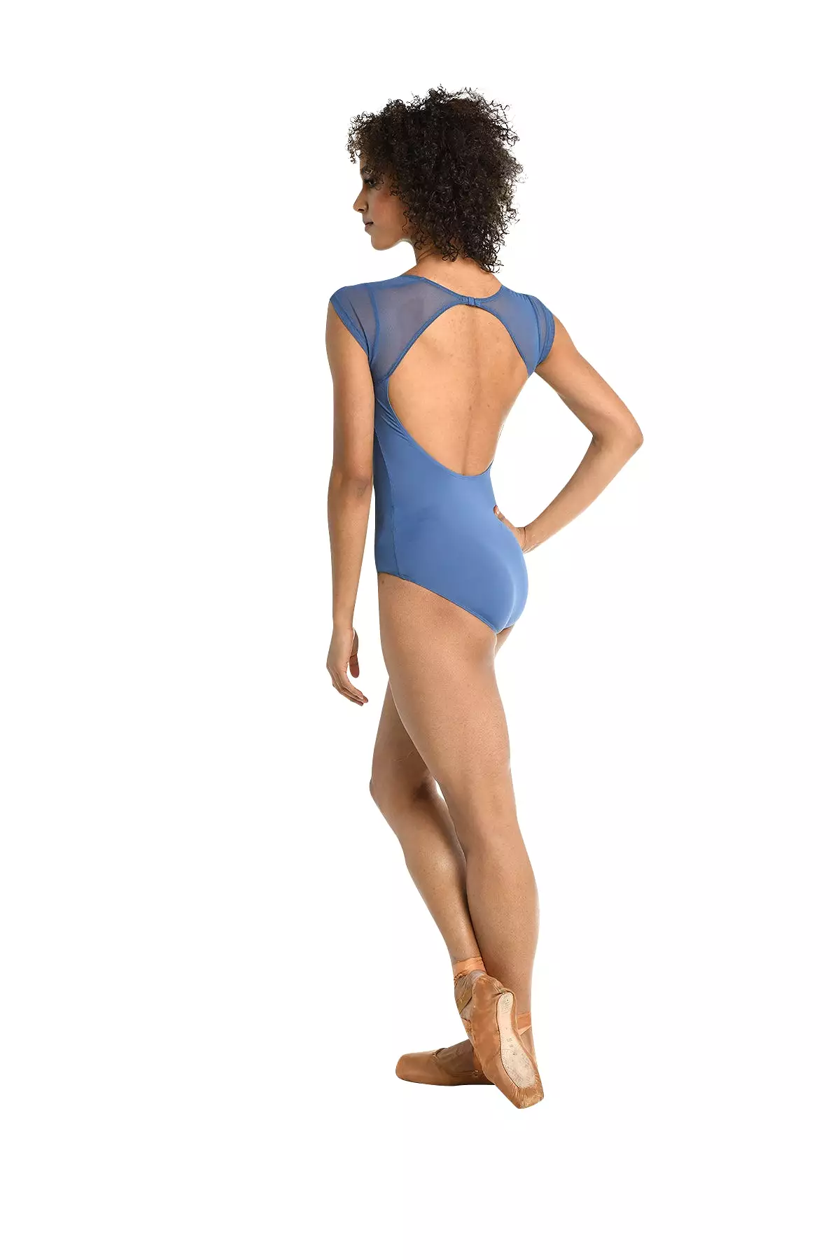 Adult Leila Cap Sleeve Twist Leotard