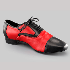 Amague Black & Red  - Men's Ballroom / Salsa / Tango Shoes