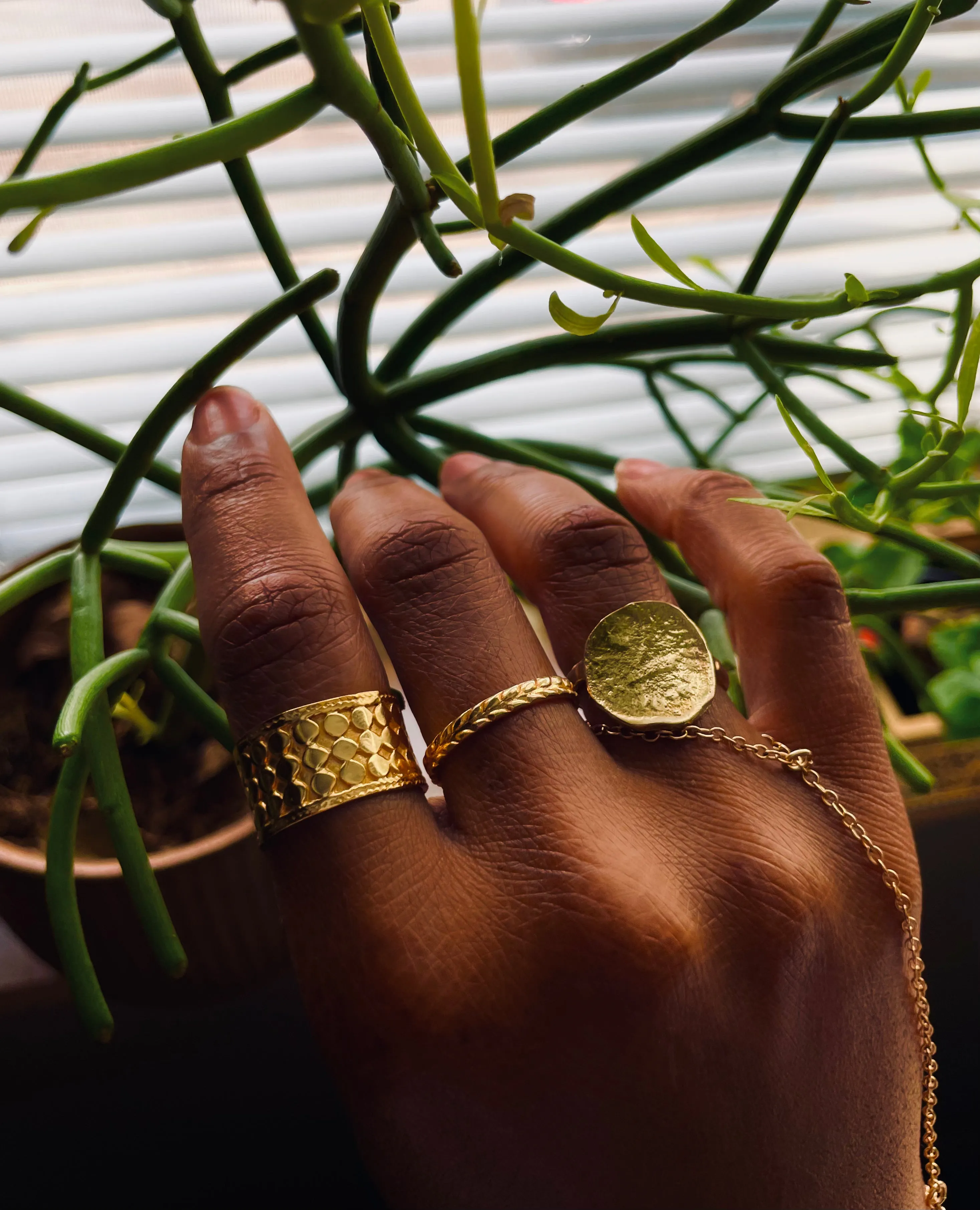 Amina Coin Ring