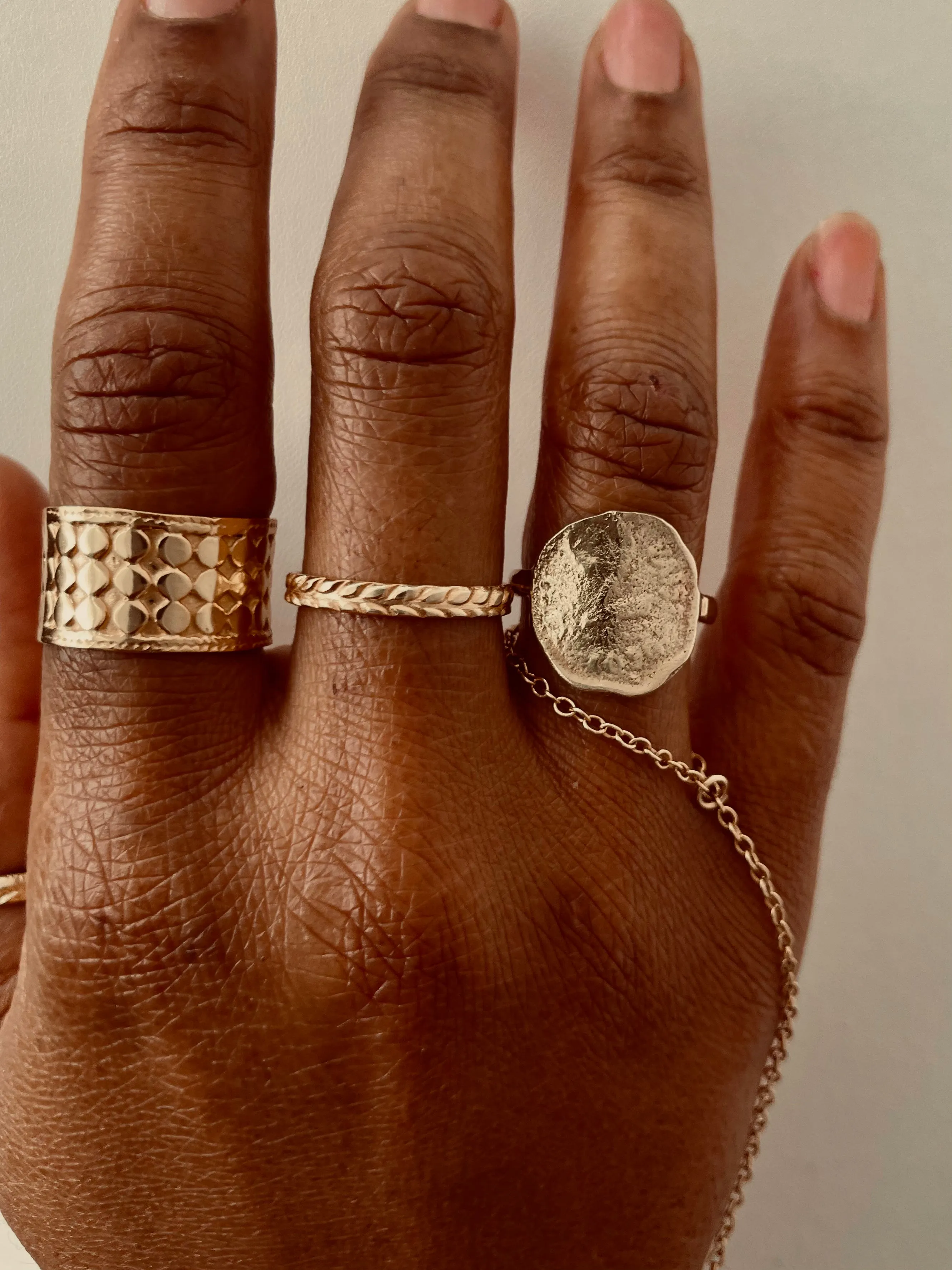 Amina Coin Ring