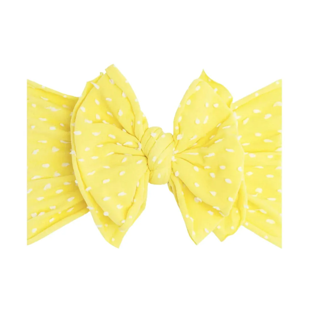 Baby Bling Headbands / Meringue Dot Shab-Bow-Lous