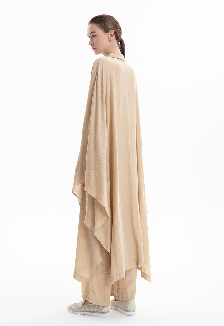 Bat Wing Oversized Midi Jacket