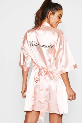 Bridesmaid Satin Robe