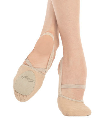 Capezio Adult Canvas Pirouette II Lyrical Shoes - H061