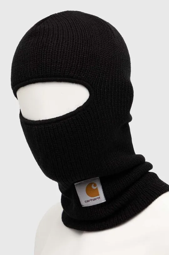 Carhartt WIP balaclava black color