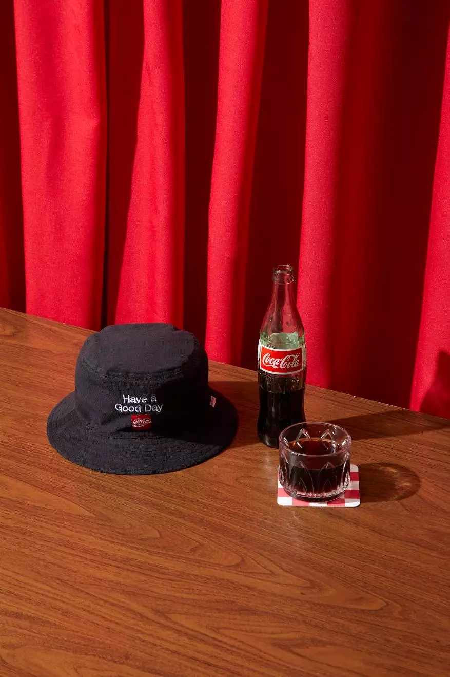 Coca-Cola Good Day Reversible Bucket Hat  - Coke Red/Black