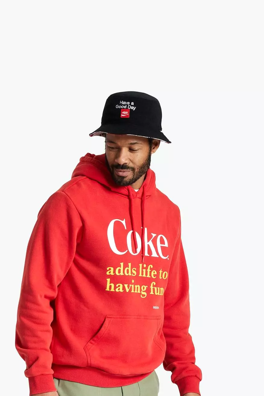 Coca-Cola Good Day Reversible Bucket Hat  - Coke Red/Black