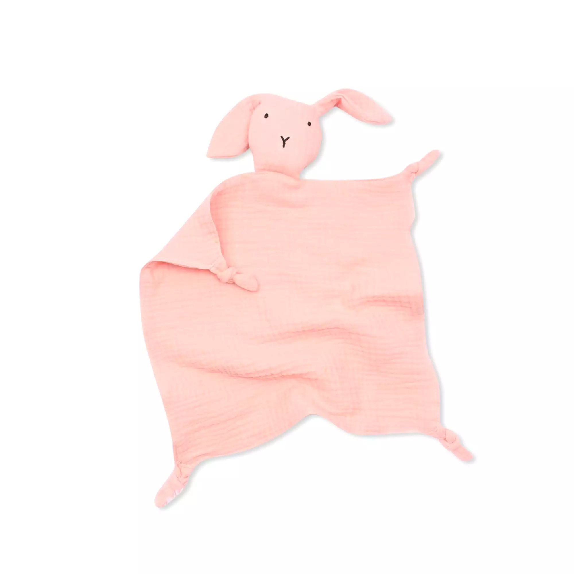 Cotton Baby Comforter Benni The Bunny — Flamingo