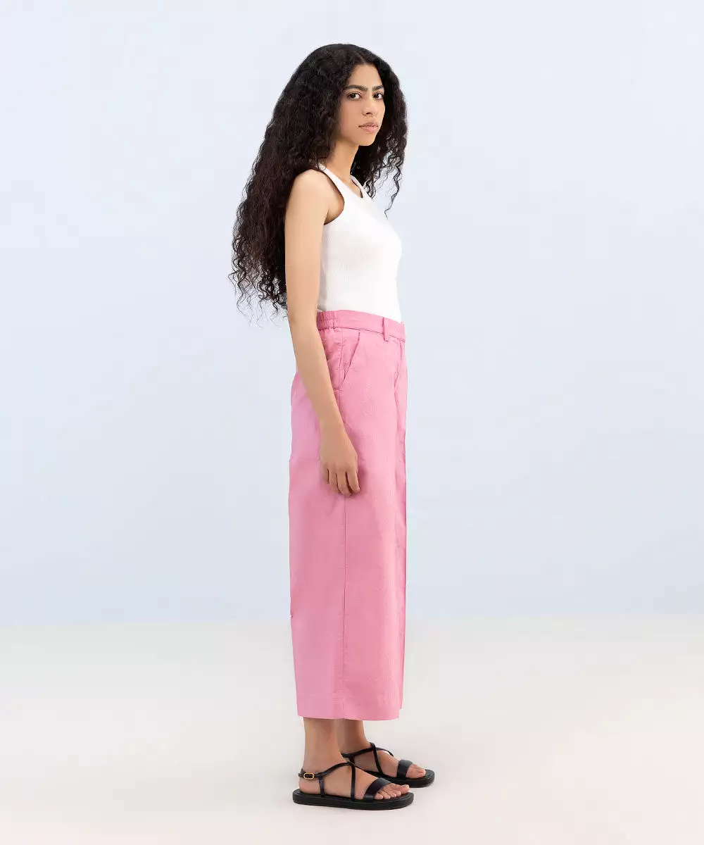 Cotton Jacquard Culottes