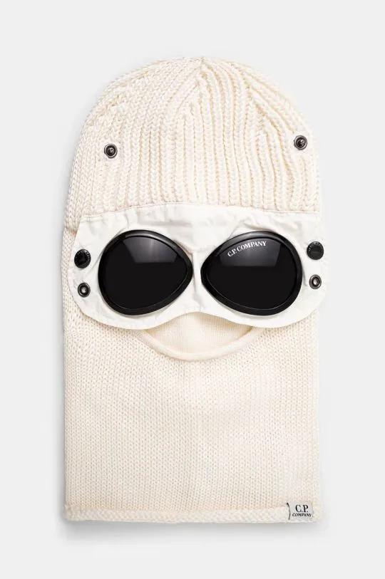 C.P. Company wool balaclava Ski Mask beige color 17CMAC301A005509A