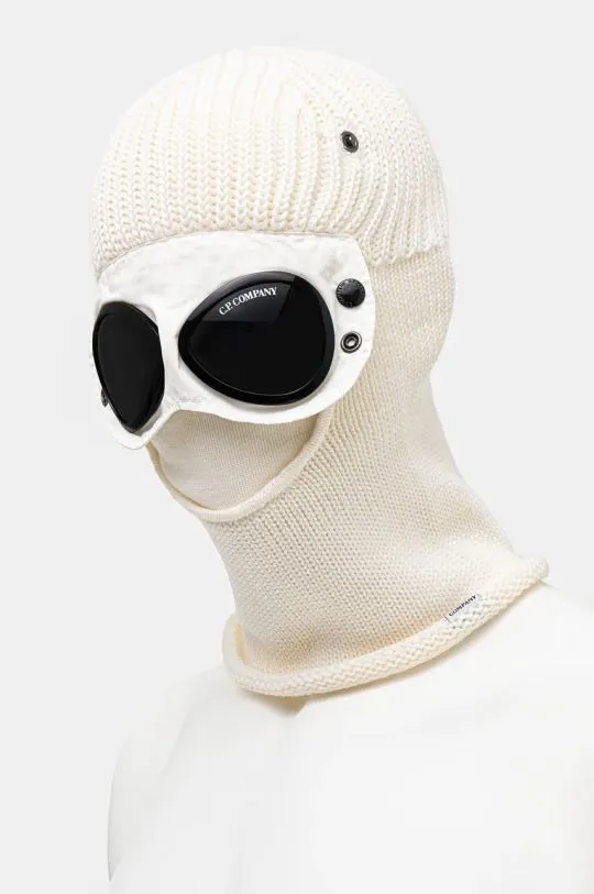 C.P. Company wool balaclava Ski Mask beige color 17CMAC301A005509A