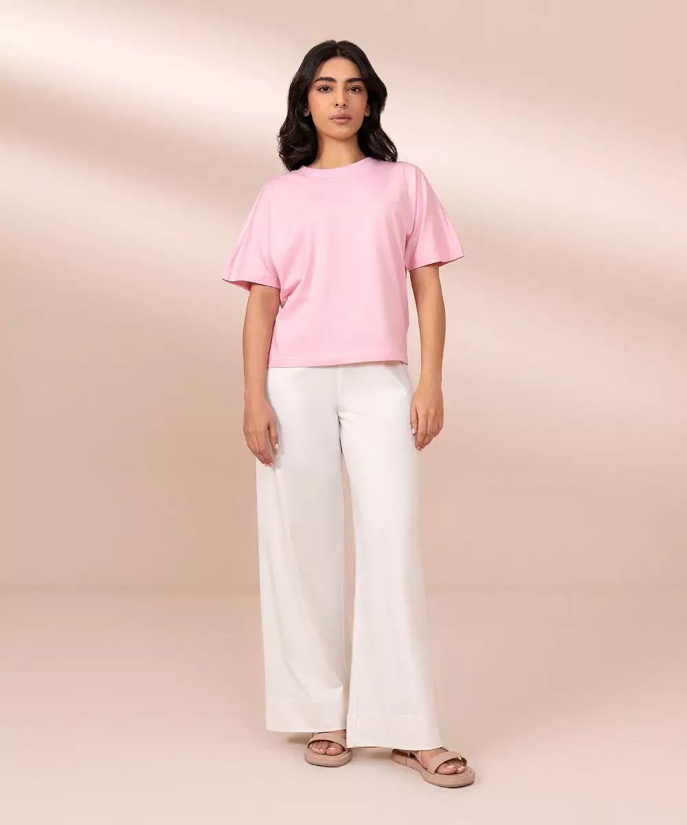 Cropped Kimono T-Shirt