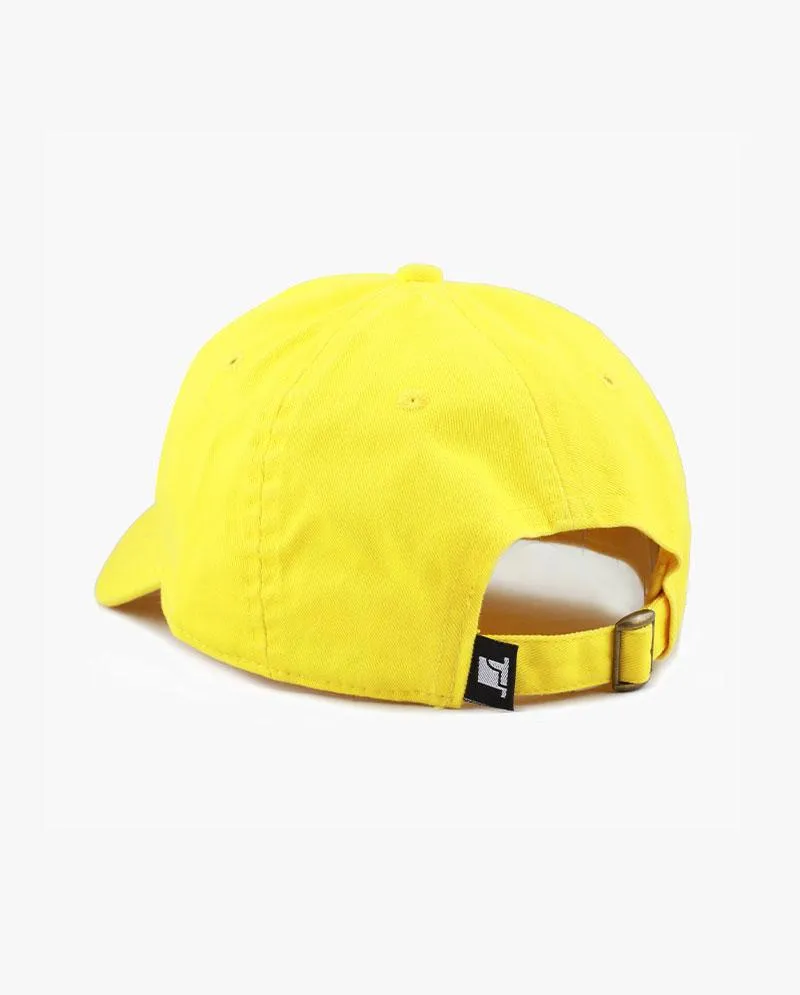 Dad Baseball Cap - Adult Yellow Adjustable