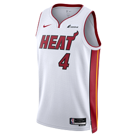 Delon Wright Nike Miami HEAT Association White Swingman Jersey