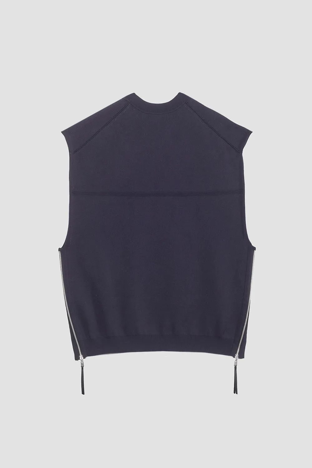 Double Knit Sleeveless Pullover