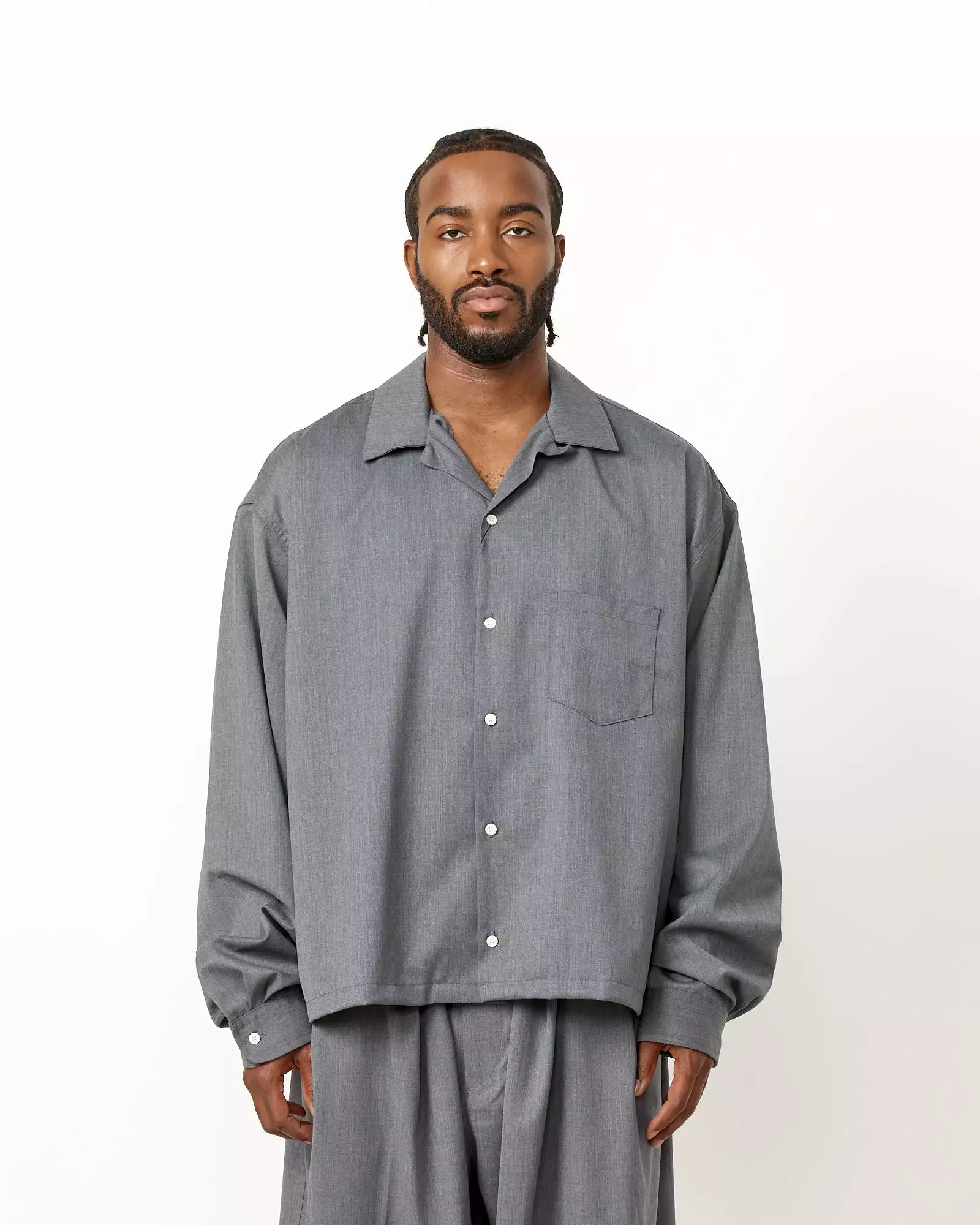 Essentials Long Sleeve Overshirt