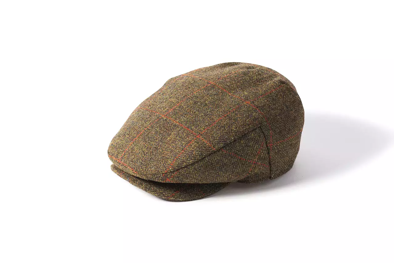 Failsworth Waterproof Tweed Flat Cap