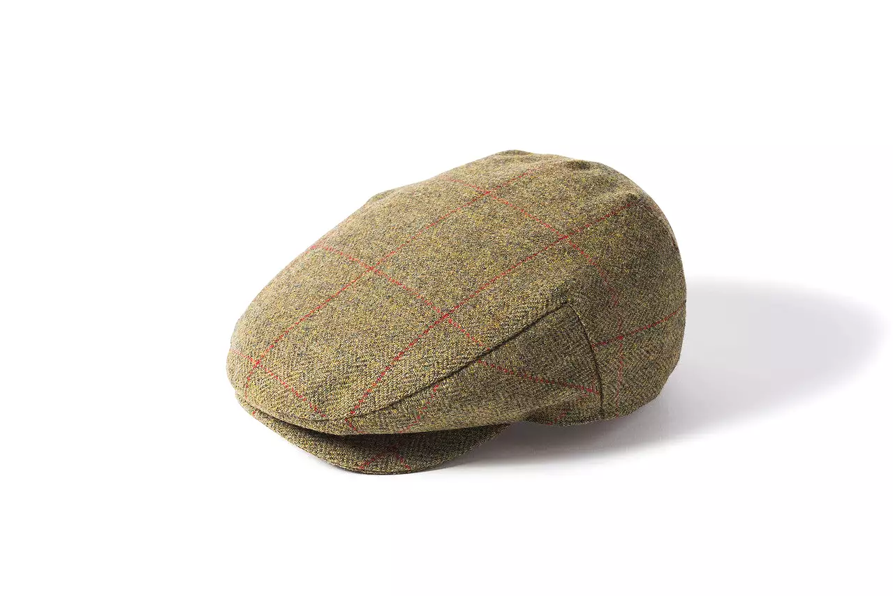 Failsworth Waterproof Tweed Flat Cap