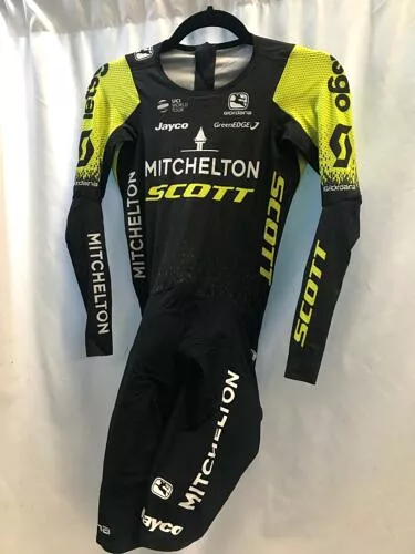 Giordana Long Sleeve Skinsuit Mitchelton Scott World Tour Men's Size Medium