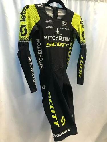 Giordana Long Sleeve Skinsuit Mitchelton Scott World Tour Men's Size Medium