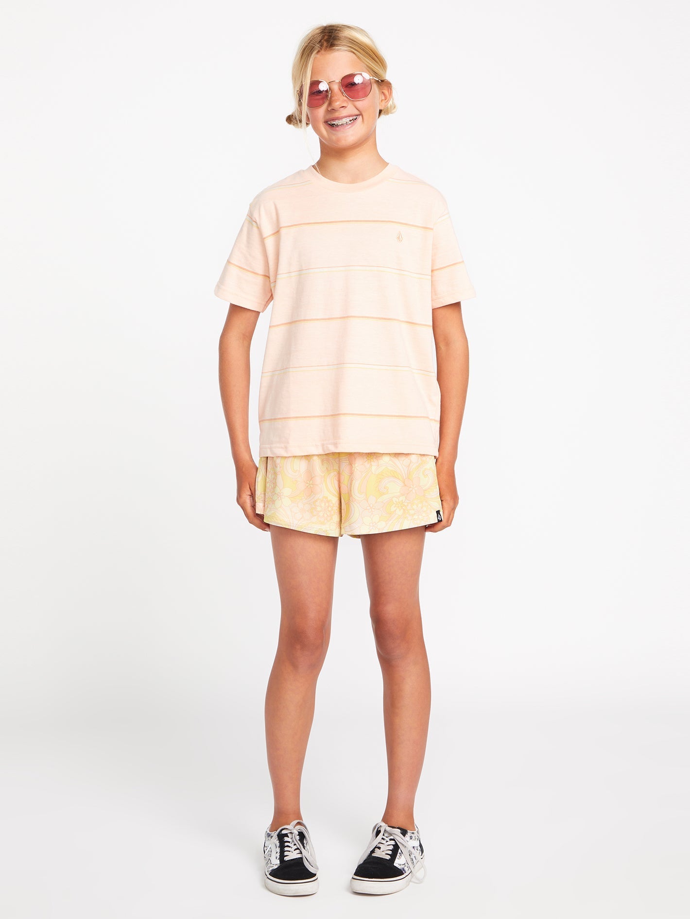 Girls Party Pack Short Sleeve Shirt - Melon