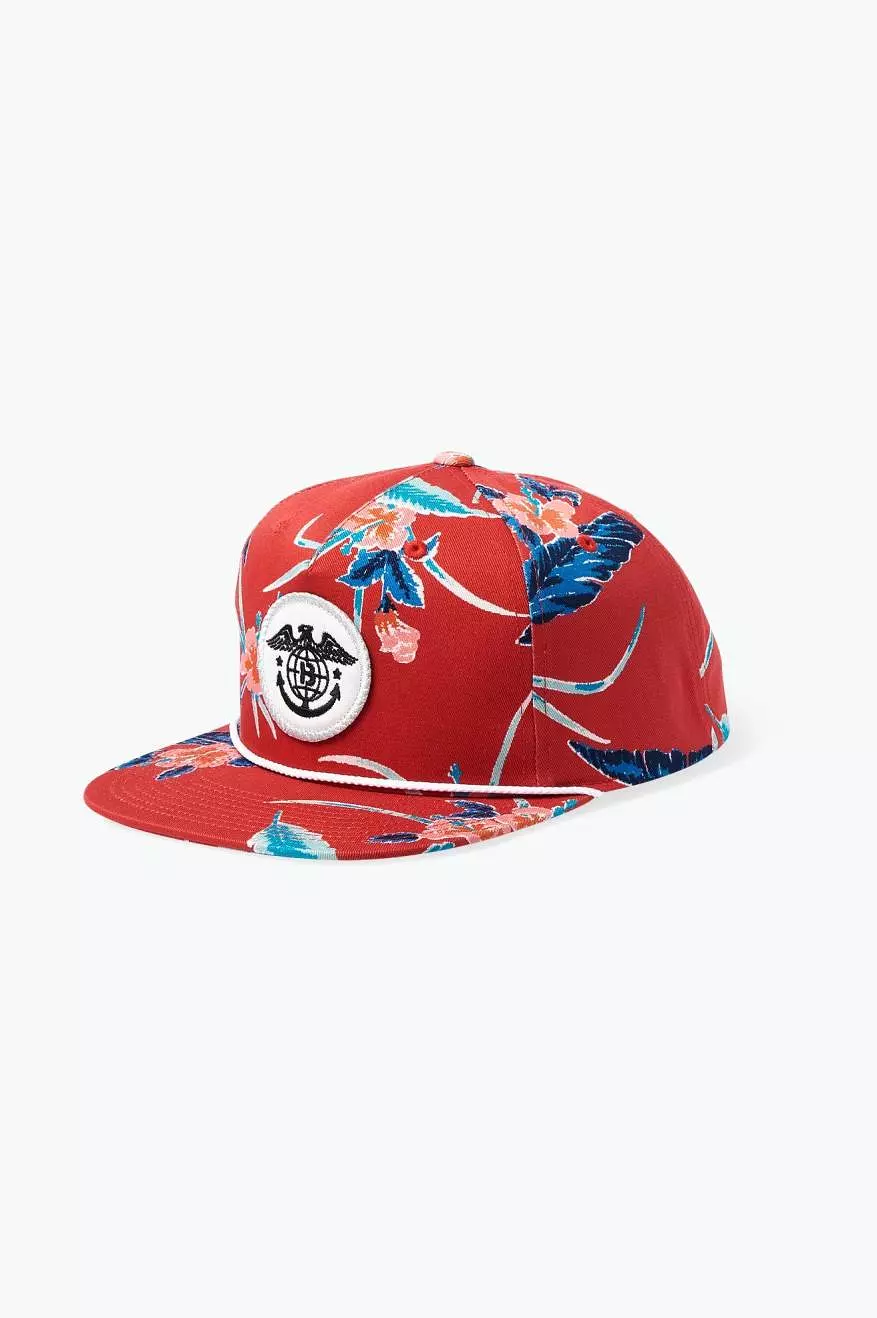 Global MP Snapback - Aloha Red