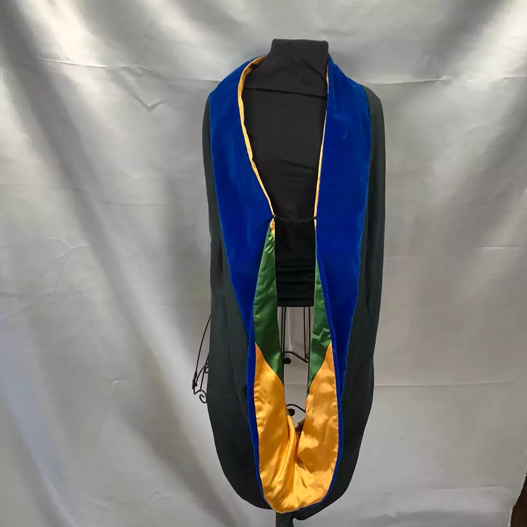 Graduation Hoods, Sashes Blue, Purple  Adult Unisex