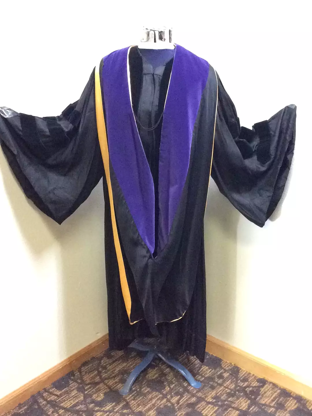 Graduation Hoods, Sashes Blue, Purple  Adult Unisex