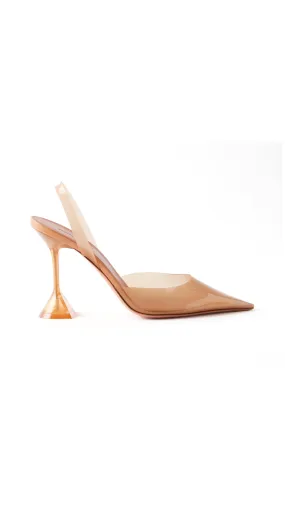 Holli Glass Slingback - Nude