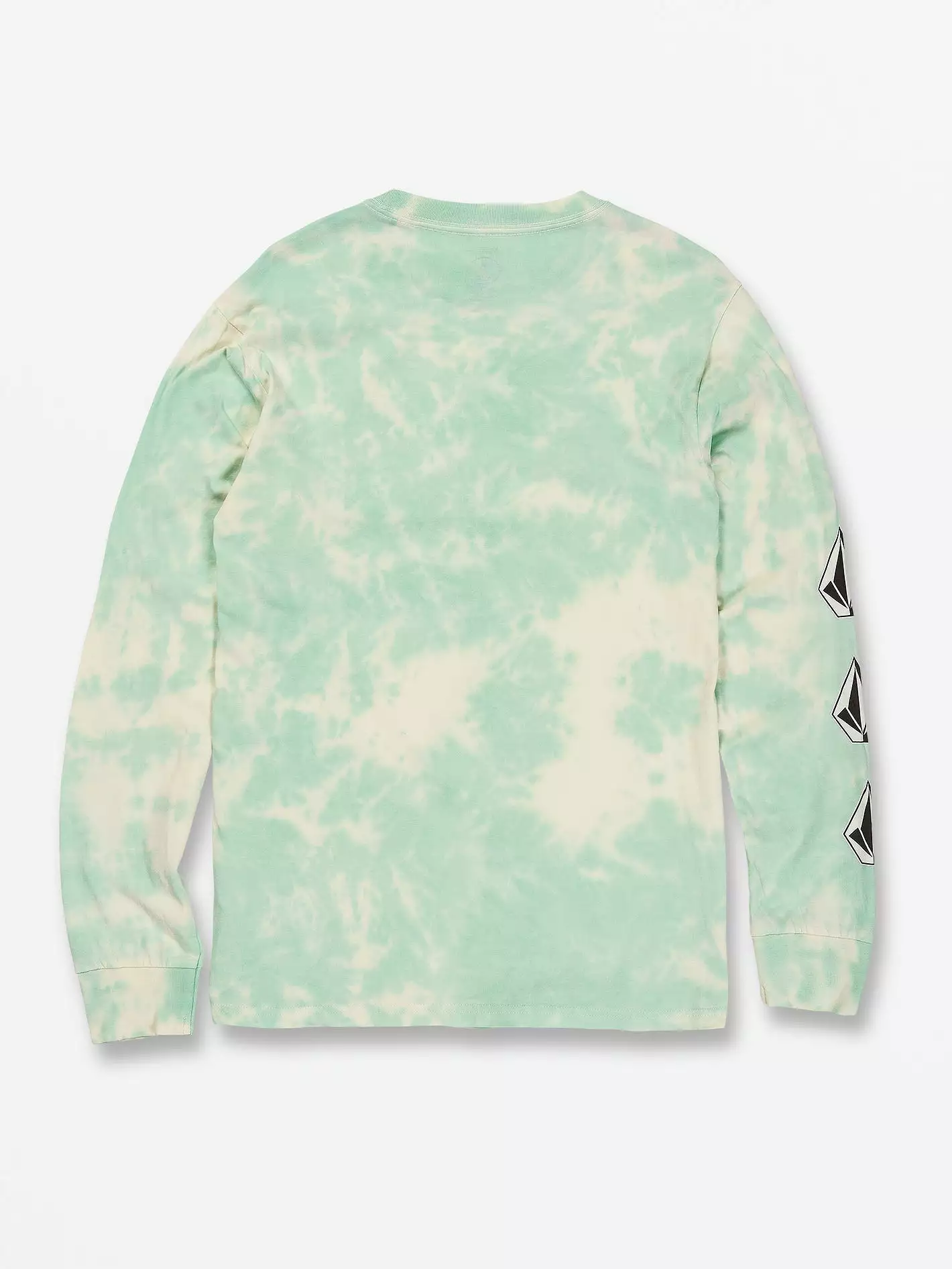 Iconic Stone Dye Long Sleeve Tee - Ice