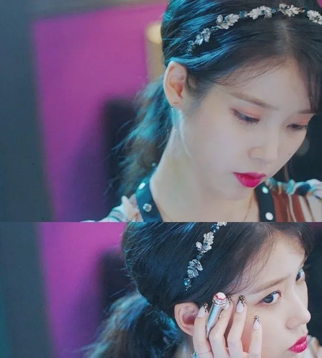 IU Drama Hotel Del Luna Headbands Jang Man Wol Cubic Hair Jewelry Accessories Embellished Accessory Handcrafts