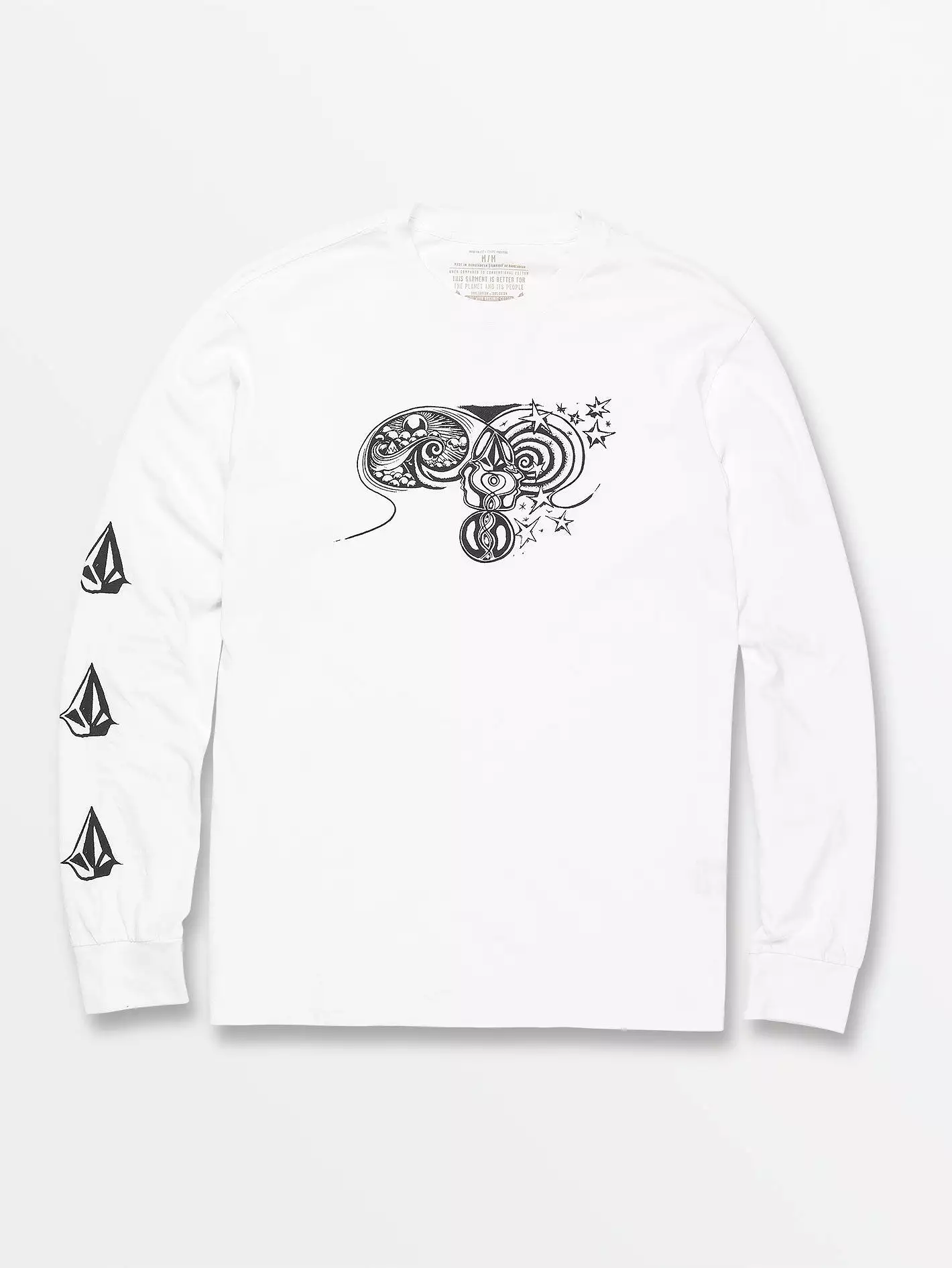 Jamie Lynn Featured Artist Long Sleeve Tee - White