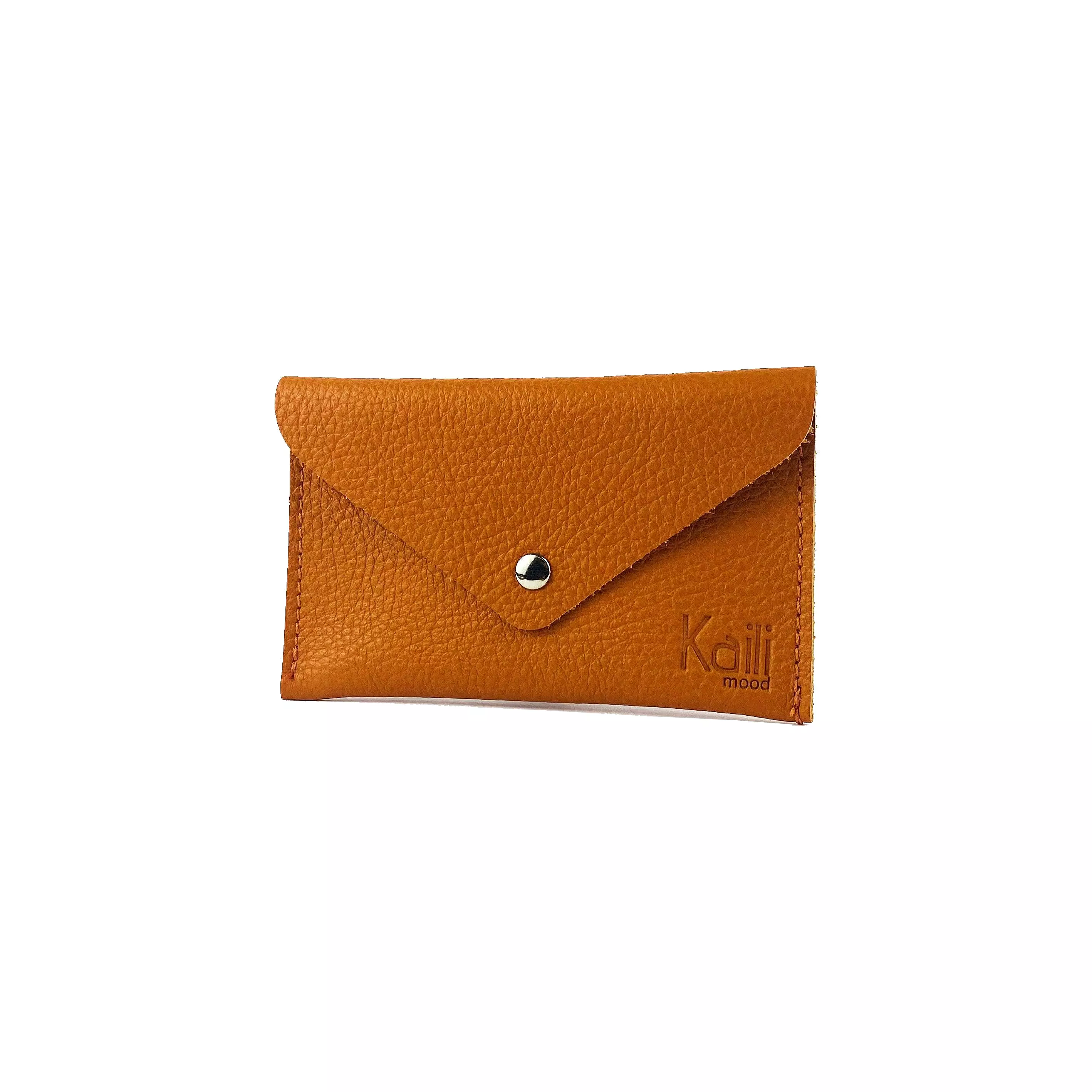 K0040LB | Sachet with flap Made in Italy in genuine full grain leather