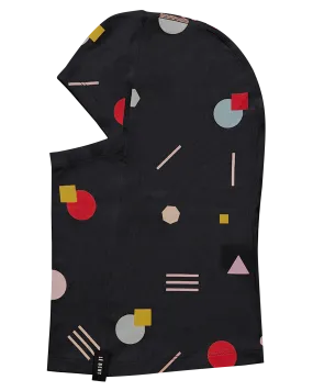 Le Bent Kids' Confetti Midweight Balaclava - Black | Shop Headwear at Trojan Wake Ski Snow & Snow Skiers Warehouse