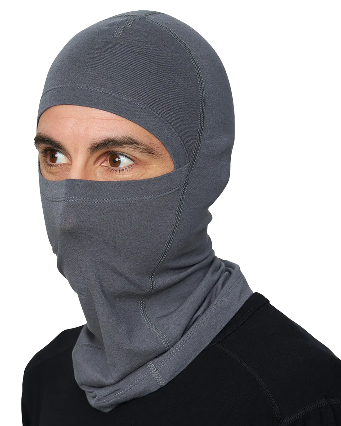 Le Bent Lightweight Balaclava - Smoke Pearl | Shop Headwear at Trojan Wake Ski Snow & Snow Skiers Warehouse