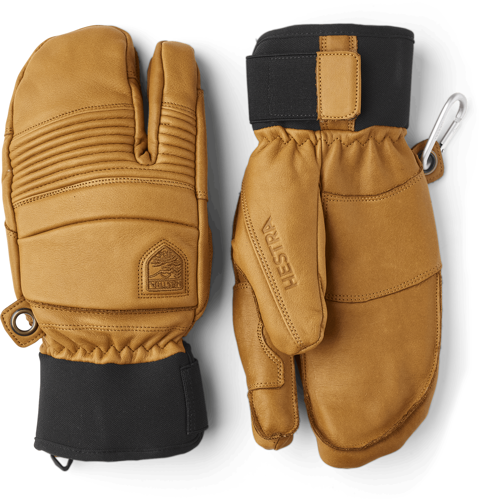 Leather Fall Line 3 Finger Glove Men's