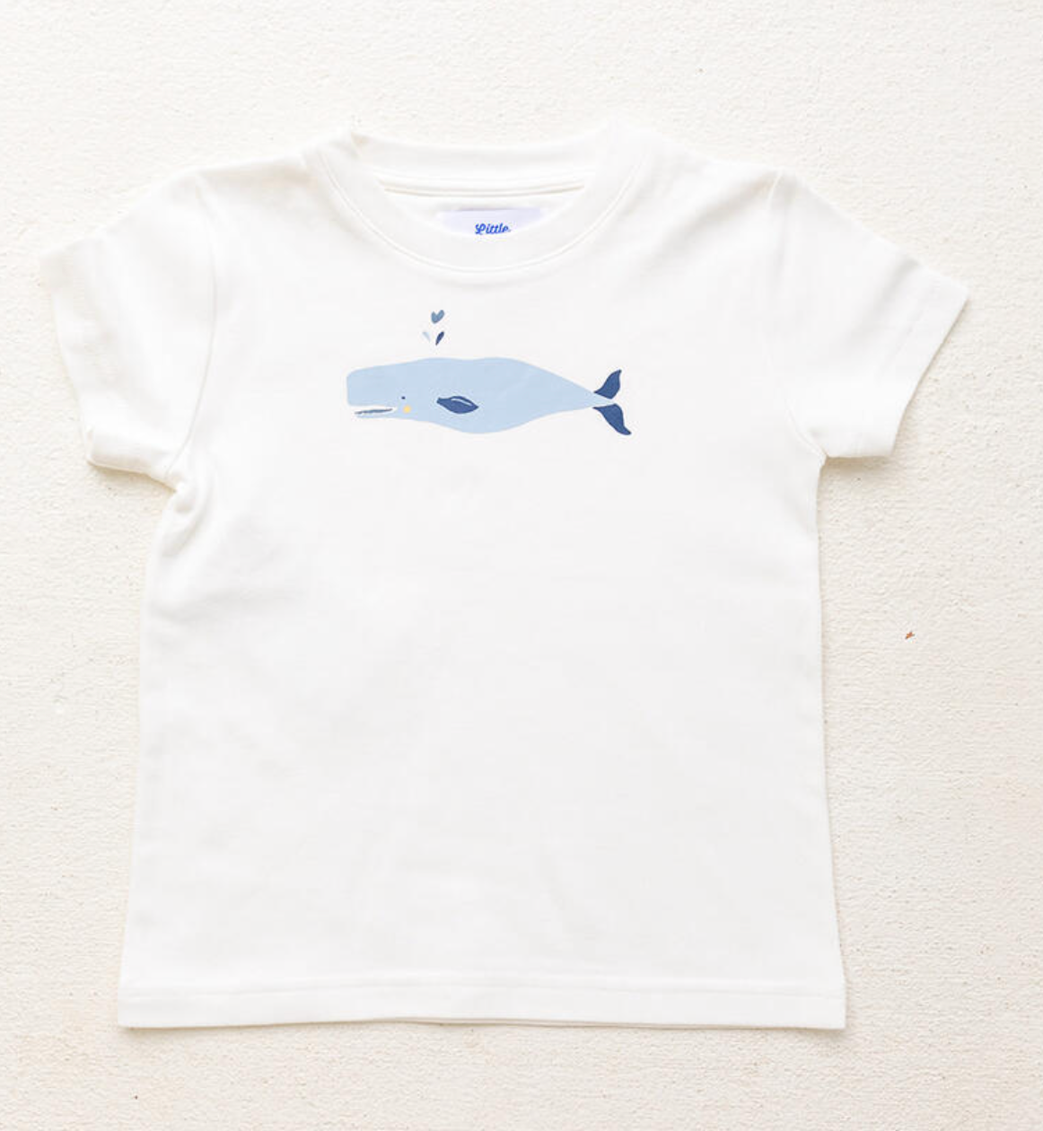 Little Paper Boat - Whale Short Sleeve Tee