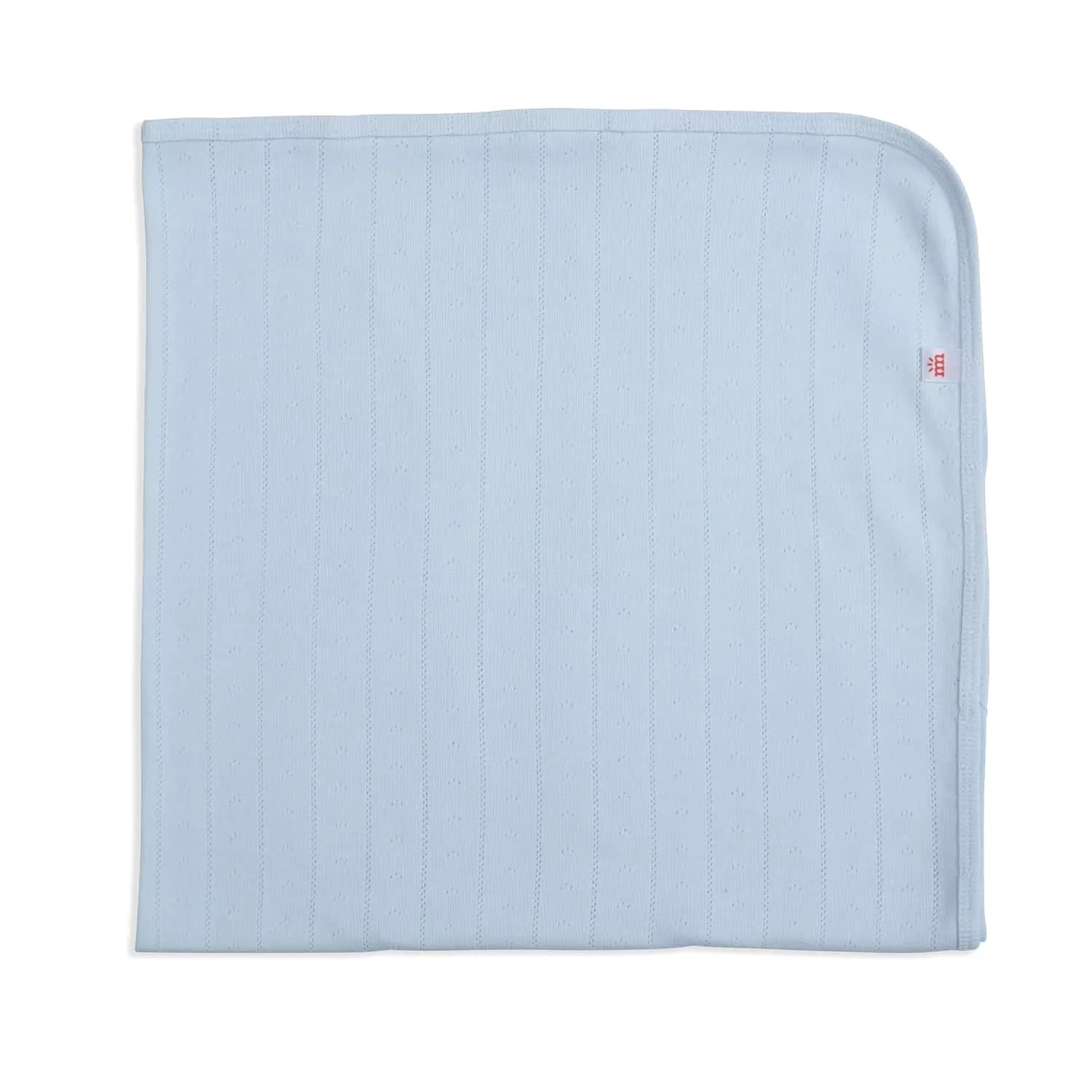 Magnetic Me - Love Lines Blue Baby Blanket