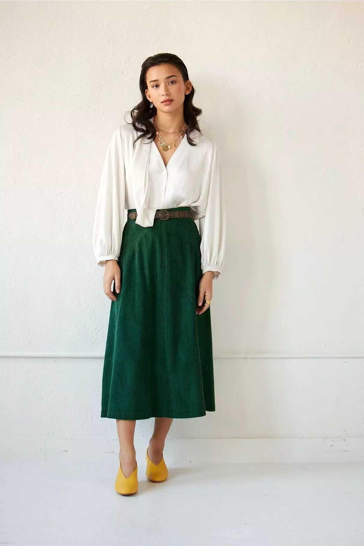 Margot Skirt in Corduroy