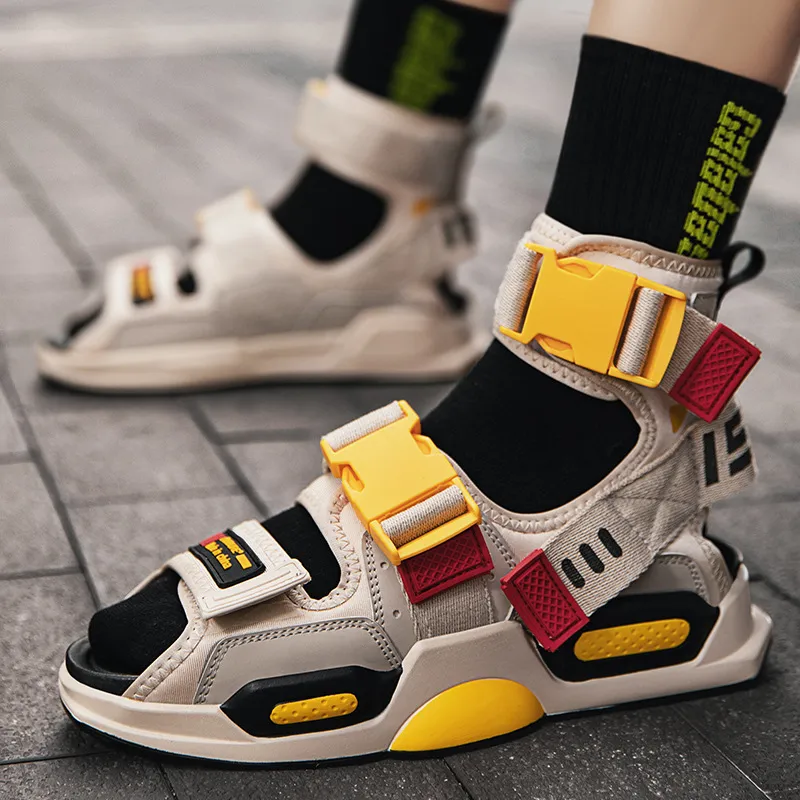 Men High Top Beach Sandals 