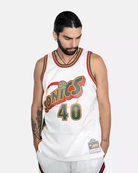 Mitchell & Ness Kemp Sonics Swing Jersey