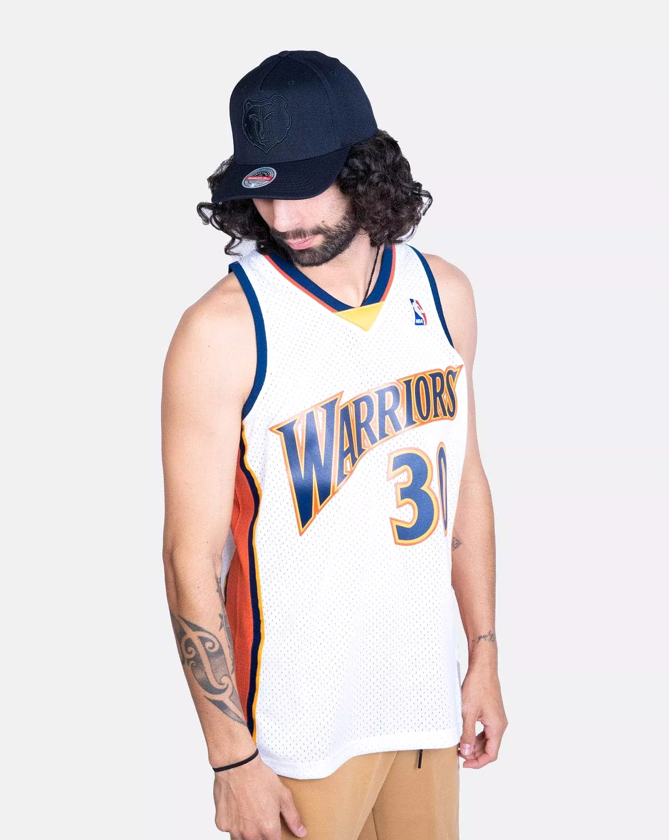 Mitchell & Ness Warriors Curry 09-10 Swing Jersey