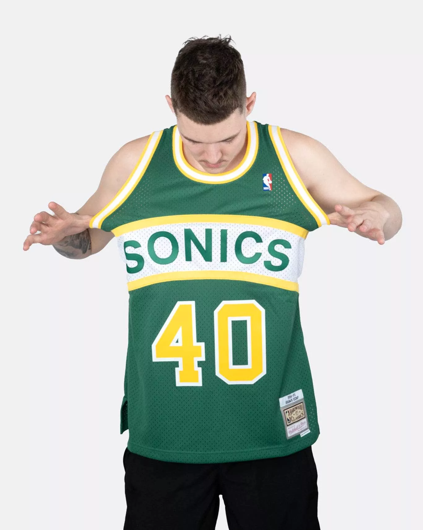 mitchell and ness sonic kemp swingman jersey MNSO18105