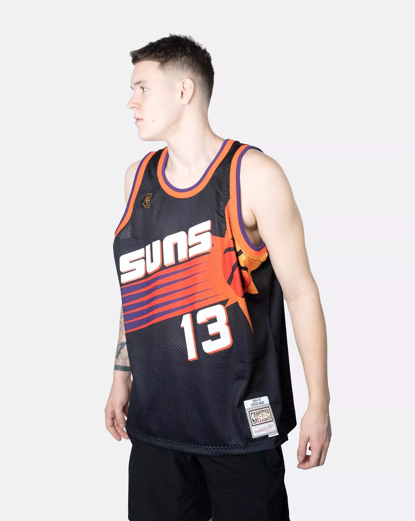 mitchell and ness suns nash swingman jersey