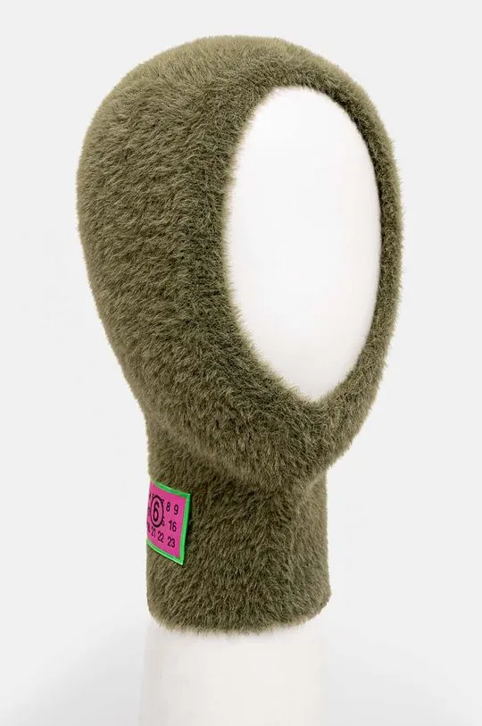 MM6 Maison Margiela balaclava green color S62TC0042.M13073