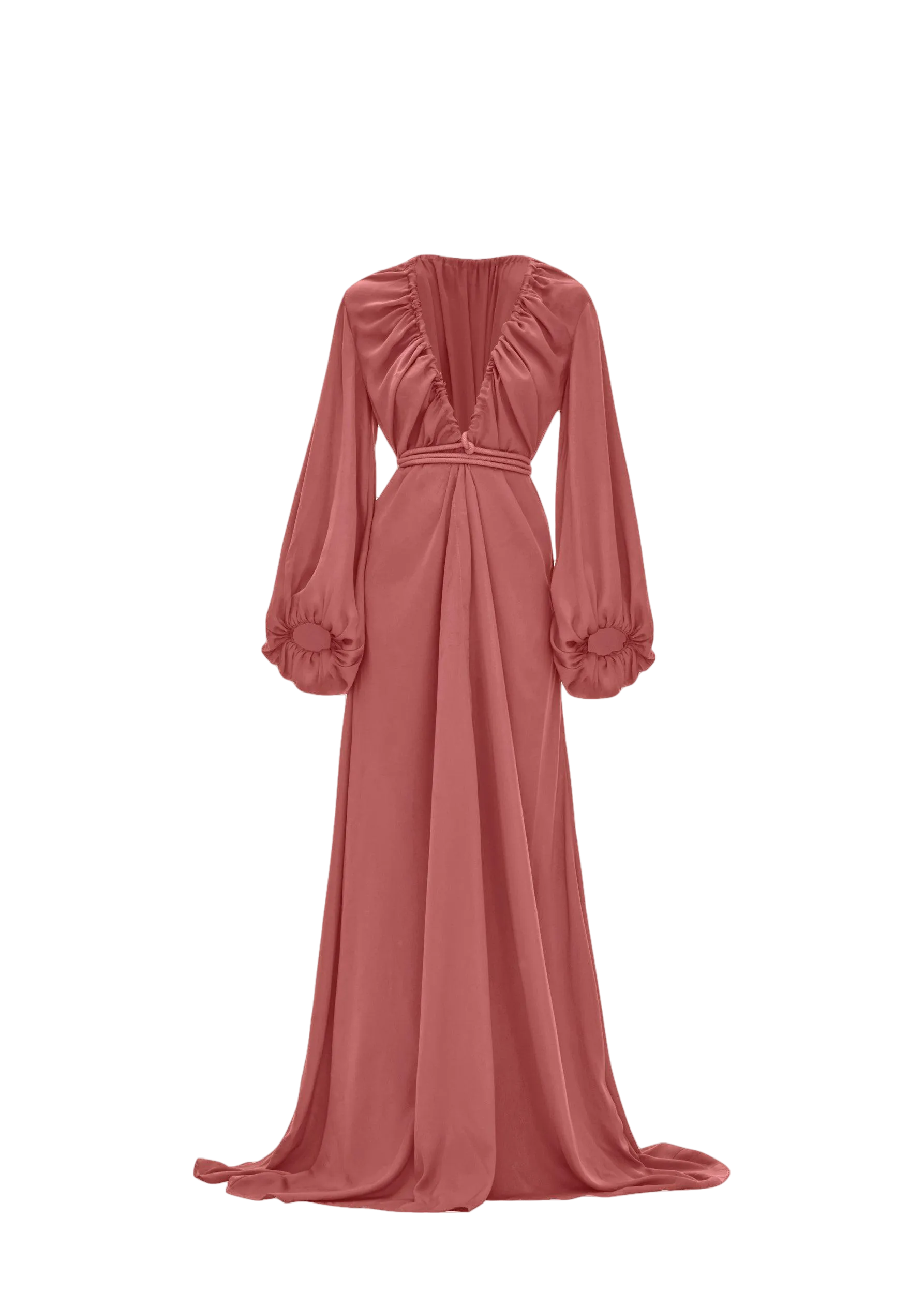 NEEMA DUSTY APRICOT ROBE