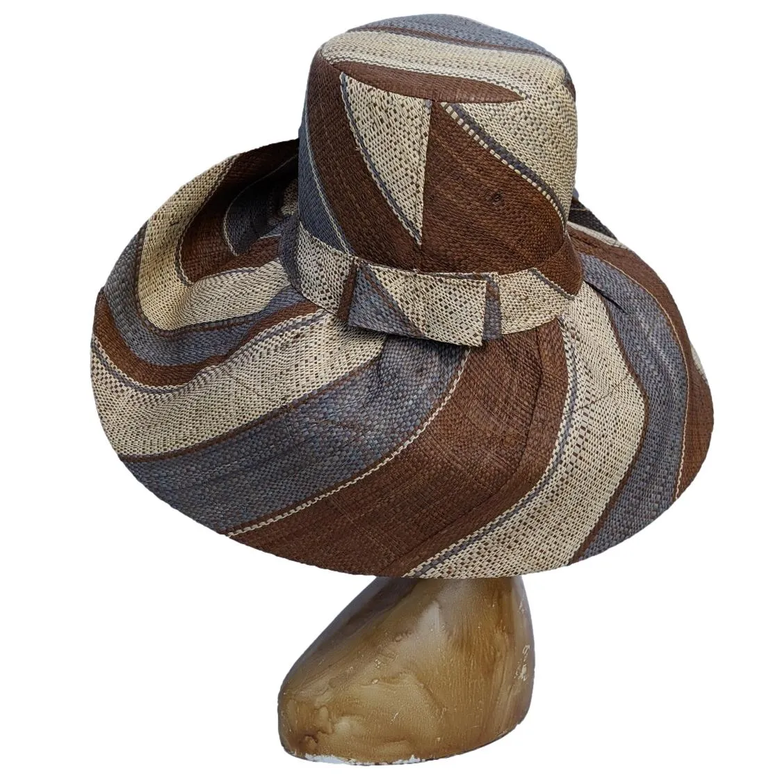 Neutral Colors Raffia Sun Hat for Women | Lightweight Wide Brim | 5