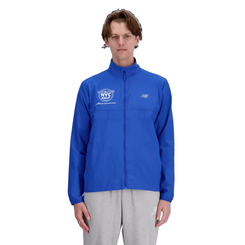 New Balance Men's United Airlines NYC Half Athletics Packable Jacket