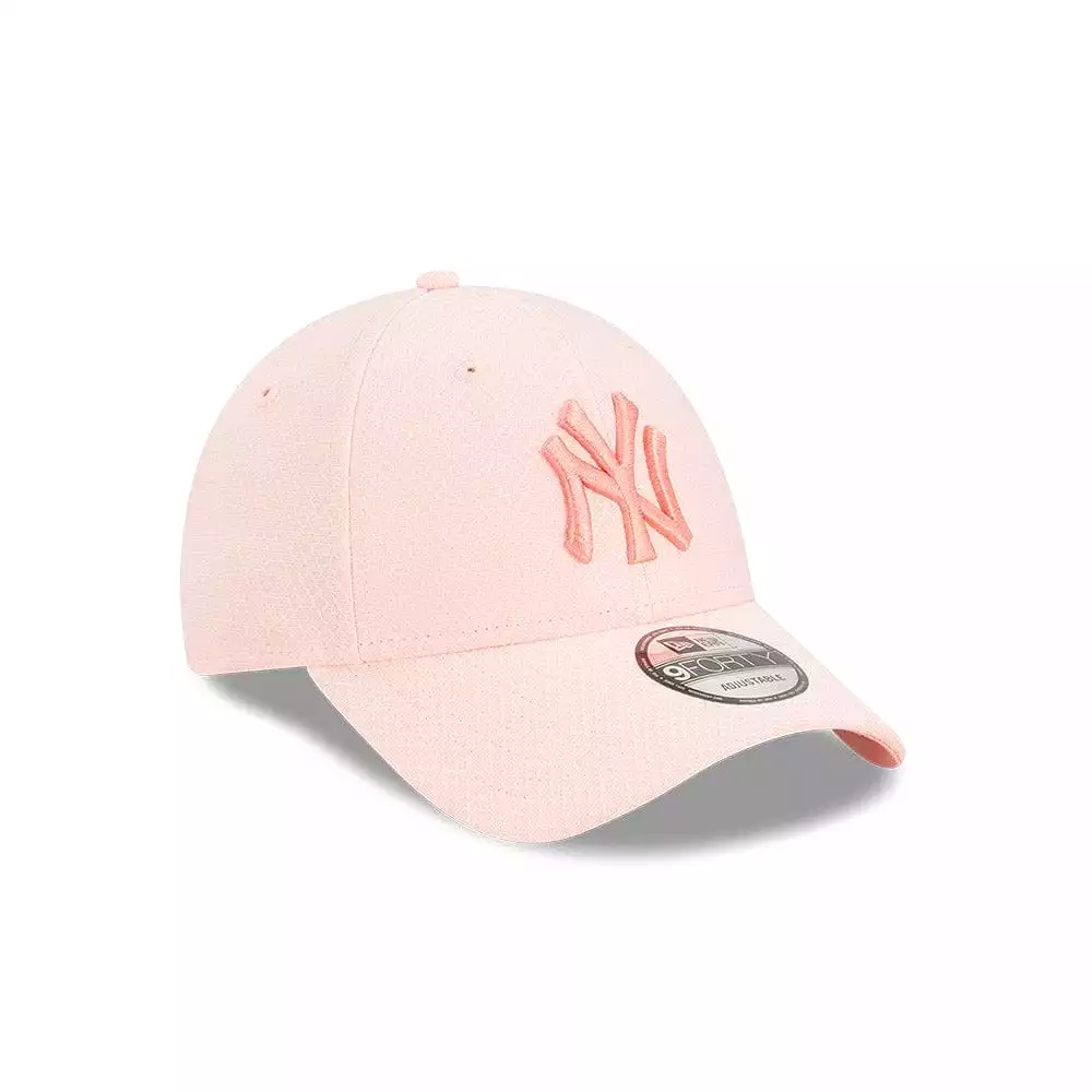 NEW ERA WOMEN'S 9FORTY NEW YORK YANKEES HEX PINK HAT